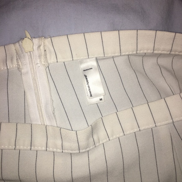 American Apparel Pinstripe Skirt - Picture 4 of 4